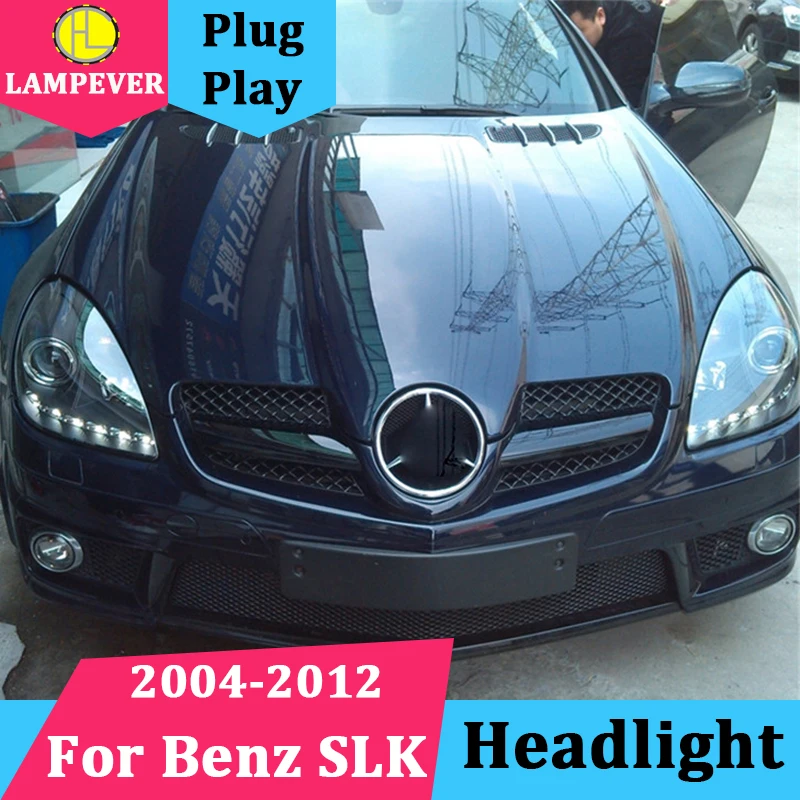 Стиль для Mercedes Benz SLK R171 SLK200 SLK350 SLK500 светодиодный проектор фары в сборе подходит 2004