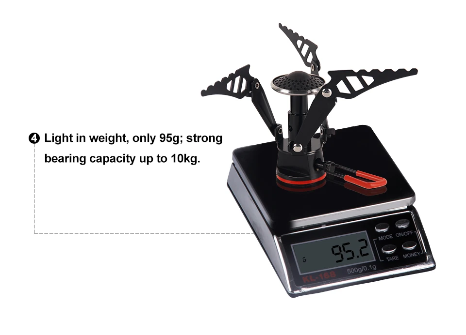 APG Открытый Кемпинг Плита Портативный Пикник Складная Газовая Горелка Мини