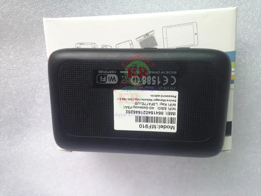 Разблокированный ZTE MF910 LTE 4G Wi Fi роутер WIFI модем Мобильная точка доступа 150 Мбит/с