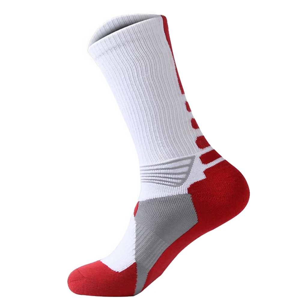 

1 pair Men Women Riding Basketball Socks Unseix Breathable Bicycle Footwear