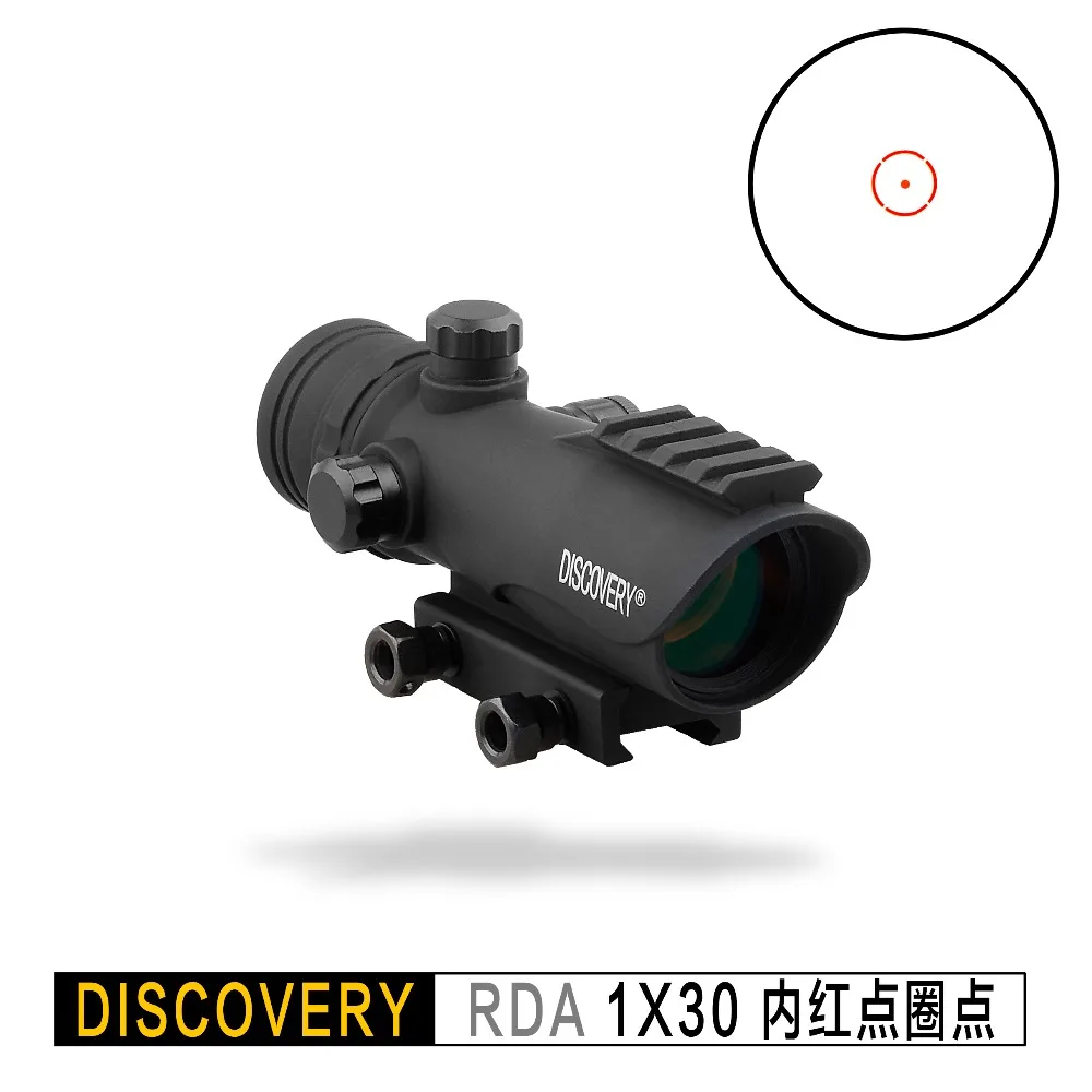 Оптический прицел Discovery red dot RDA 1X30 тактический для винтовки охотничий Коллиматор