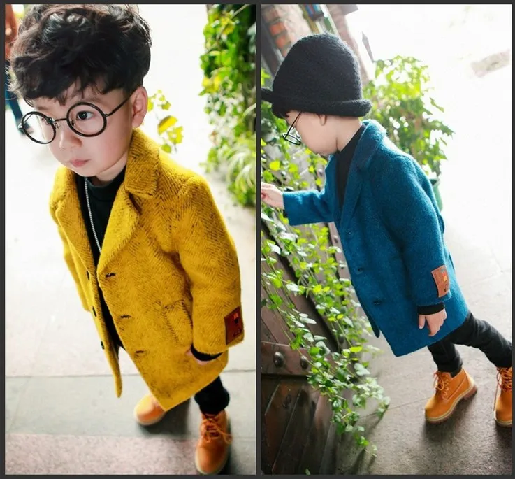 Детское зимнее пальто для девочек длинные куртки в Корейском стиле Детские