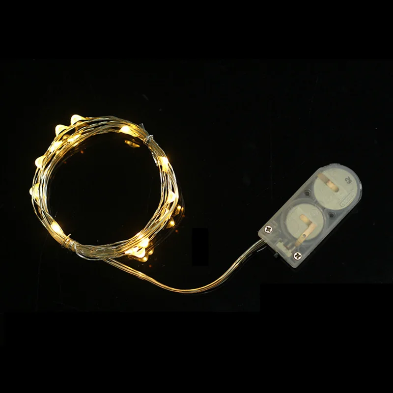 2017 гирлянда 10X2 м Водонепроницаемая светодиодная медная проволочная лампа для