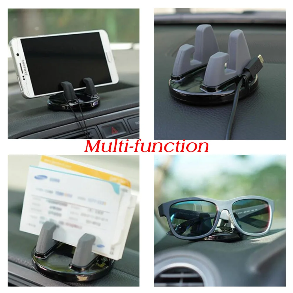 

KAWOO Car Universal GPS Phone Holder Support 360 Degree Rotation Silicone Car Accessories Dashboard For Volkswagen BMW Ford