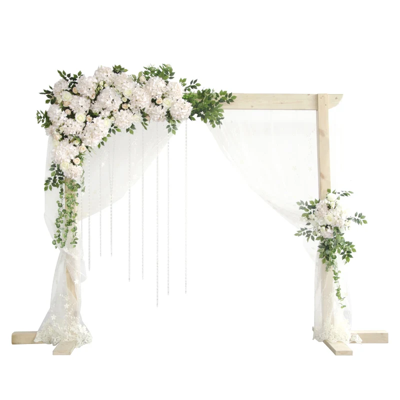 New DIY Wedding Props Artificial Flowers Wall Sen Series Fake Silk Flower Row Arch Arrangement Decoration Anti-corrosion | Дом и сад