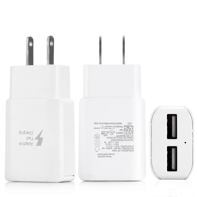 Зарядное устройство с двумя usb-портами для iPhone Samsung Motorola Xiaomi | Мобильные телефоны и