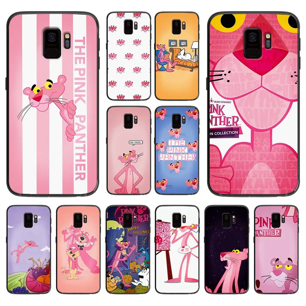 Модный тренд розовый пантера и ананас фрукты мягкий чехол для телефона Samsung Galaxy S6