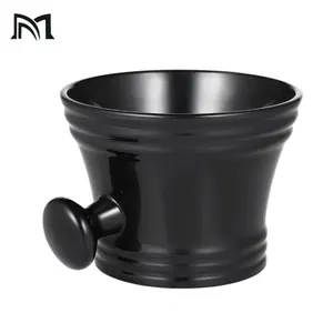 Мужская чашка для бритья для мужчин с ручкой, кружка для мыла, чаша для бритья, пластиковая Мужская кружка для чистки лица, инструменты для бритвы C12