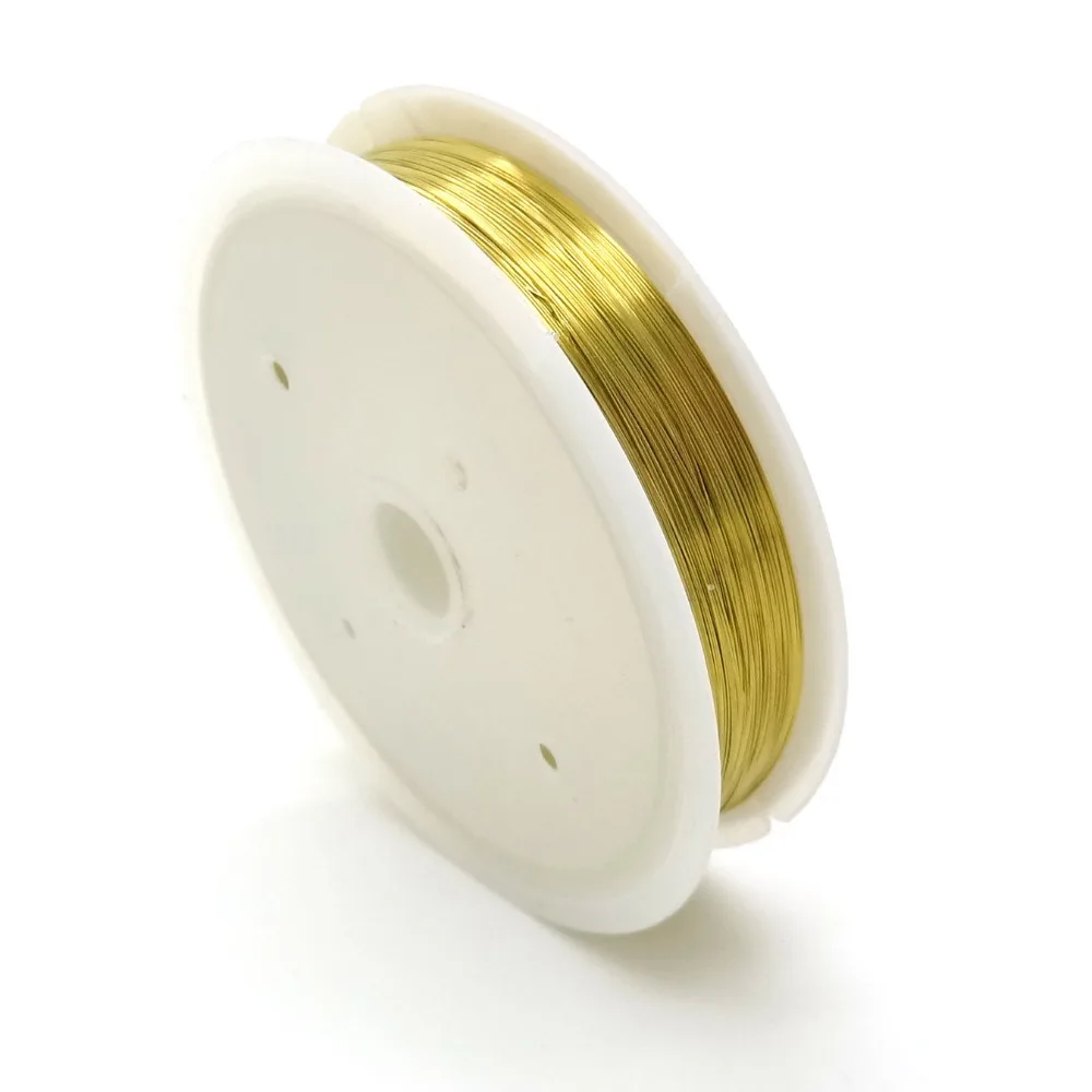 3 шт. многоцветные розовое золото/серебро/золото медные провода бисерная