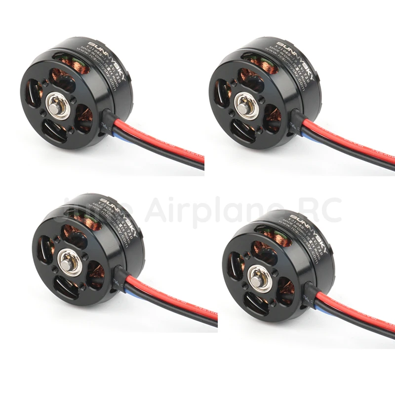 

4 шт. SunnySky X3108S KV720 KV900 20A/30S 1 кг бесщеточный мотор эффективный вал дискового двигателя для многовинтового коптера