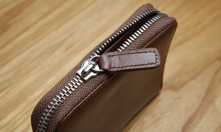 Кошельки LANSPACE из натуральной кожи для мужчин мини кошелек ручной работы кошельки