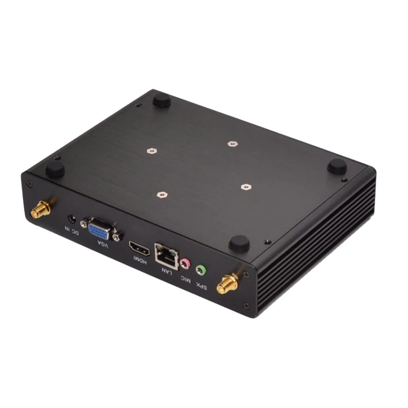Безвентиляторный Intel Dual Core Mini PC Pentium 2117U 1 8 ГГц Windows7/8/10 мини компьютер с HD Графика