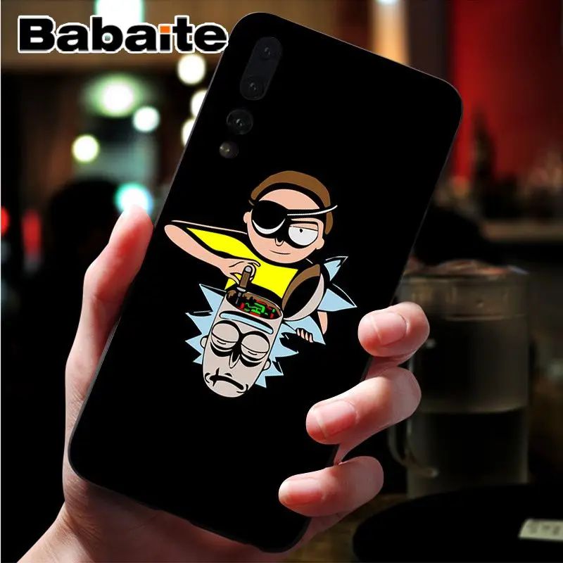 Babaite Comic Meme Рик и Морти чехол для телефона чехол для huawei Mate10 Lite P20 Pro P9 P10 Plus Mate9 10 Honor 10 View 10