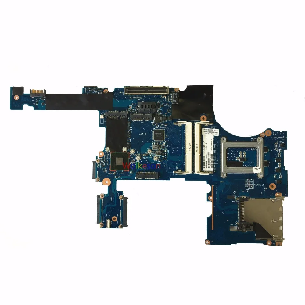 SHELI для hp EliteBook 8770 Вт P Материнская плата ноутбука 688746-001 аккумулятор большой
