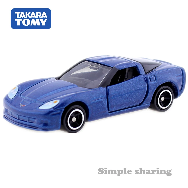 Takara Tomy Tomica No.5 Chevrolet Corvette Z06 автомобильные игрушечные весы 1:64 миниатюрный набор для