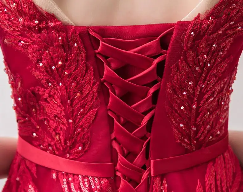 BANVASAC 2018 иллюзионные Длинные вечерние платья с круглым вырезом трапециевидного