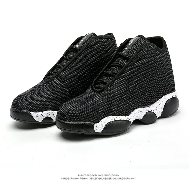 2018 hot couple fashion sneakers casual shoes lace comfort knitted mesh men black gray wine red plus size 36-45 | Обувь