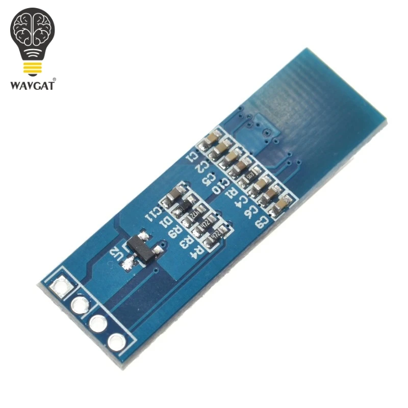 Светодиодный модуль WAVGAT 0 91 дюйма Белый светодиодный 91X32 O с ЖК дисплеем