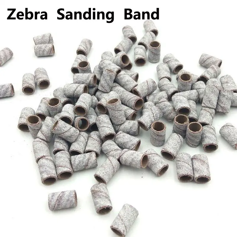 Профессиональная шлифовальная лента 150 # с оправкой для маникюра педикюра