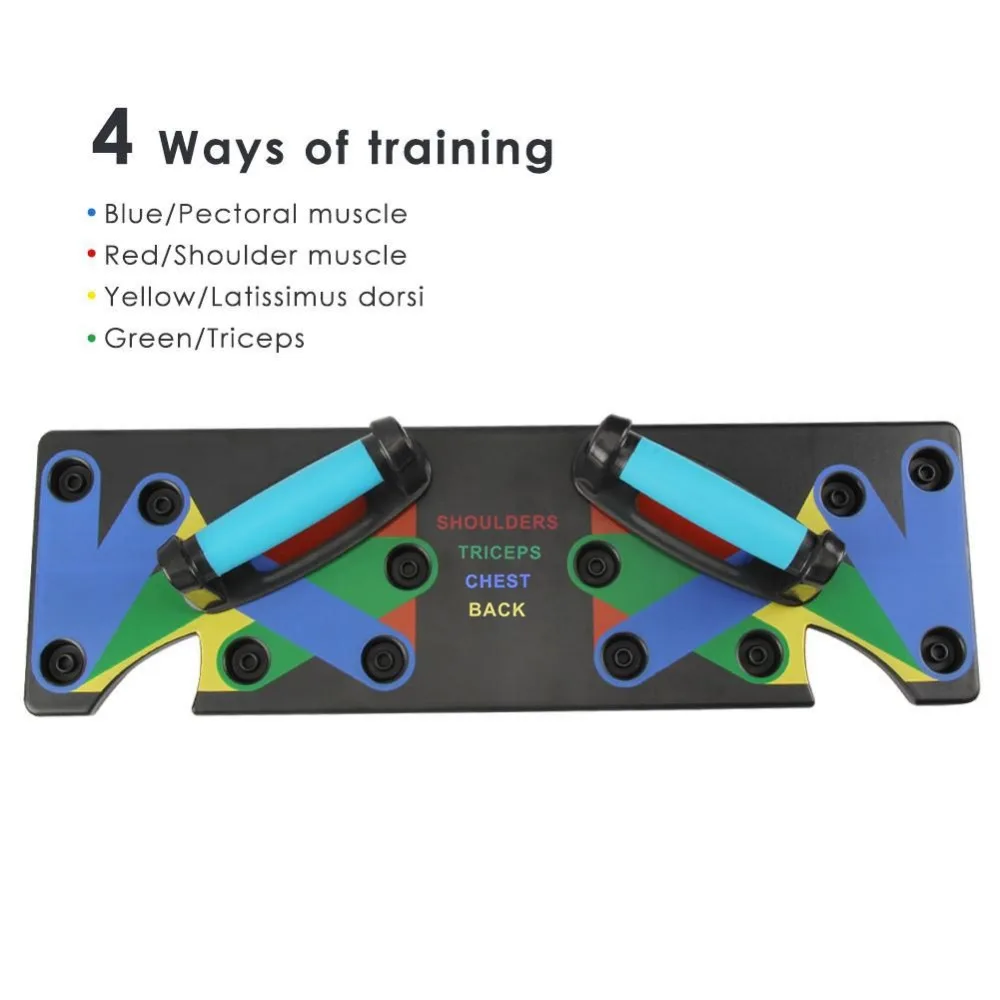 Оригинальные Push Up стойки доска системы тренировки Push-Up подставки средства ухода за кожей здания Training 4 режима спорттовары с ручками