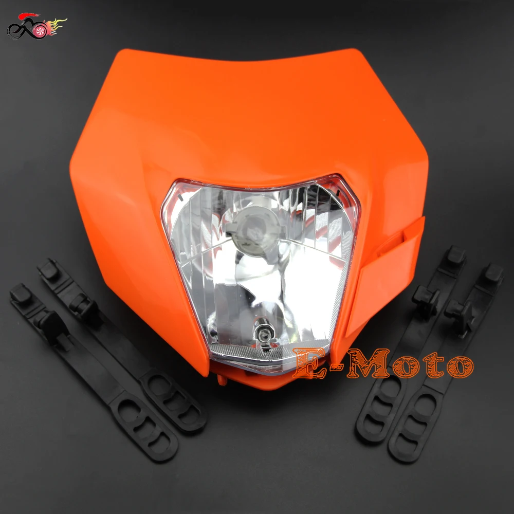 Фара головного света для мотоцикла внедорожного велосипеда супермото Honda Yamaha Suzuki