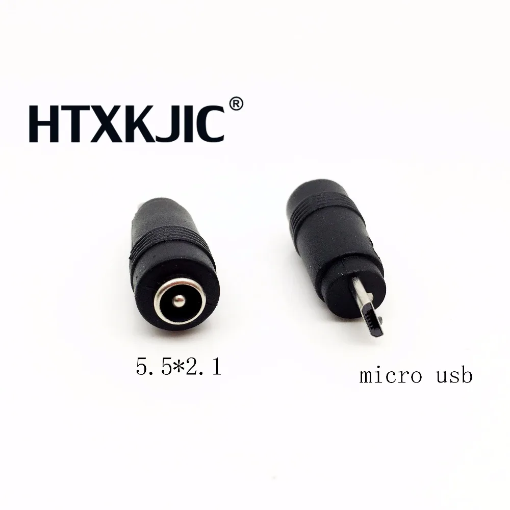 5 5*2 1 к Micro USB Jack 5Pin DC зарядное устройство адаптер конвертер разъем для