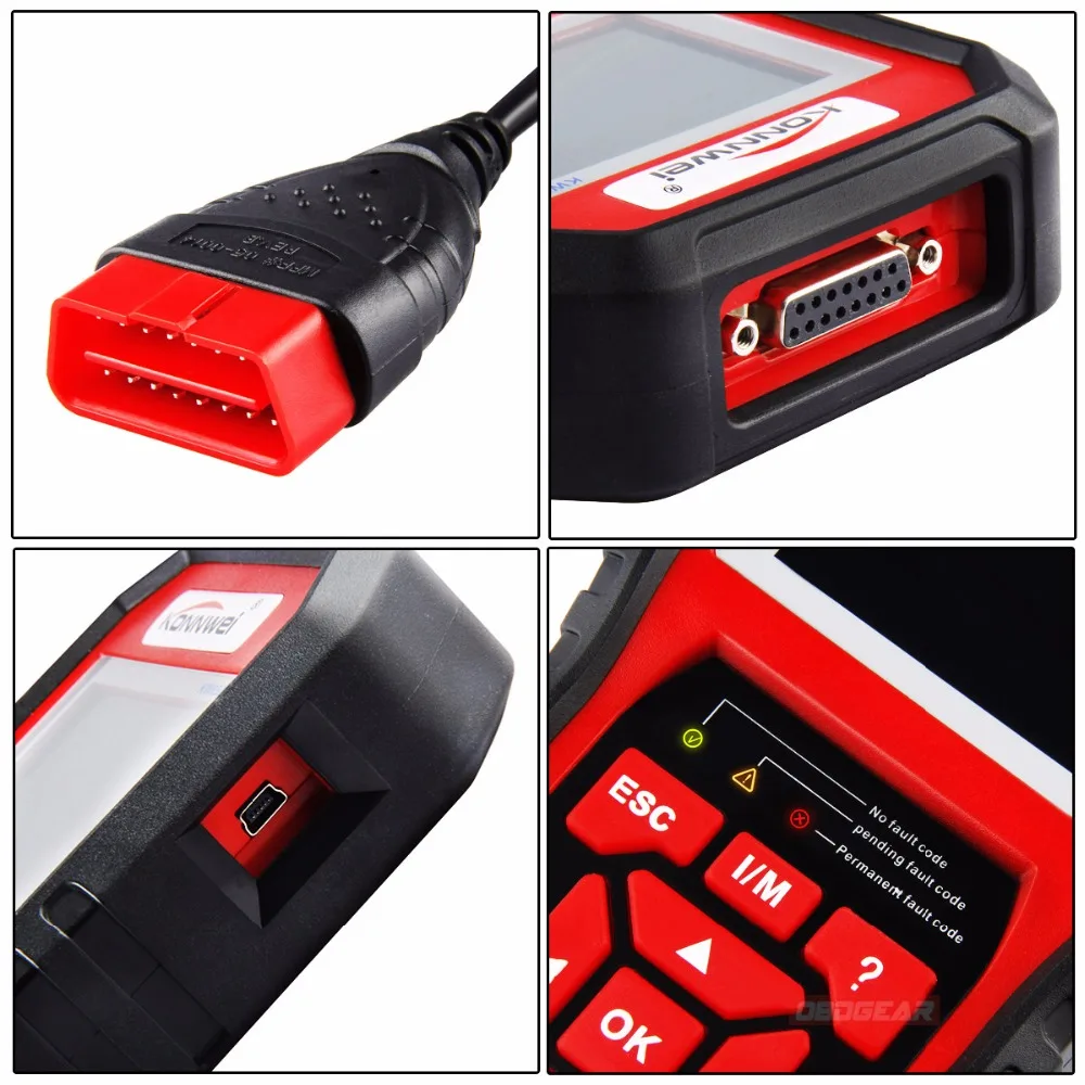 OBD2 сканер CAN J1850 автоматический полностью функциональный автомобильный