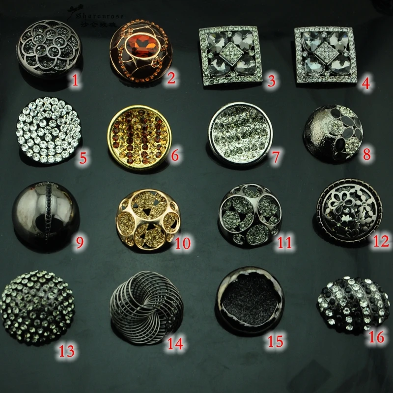 камушек пуговицы Бесплатная доставка БОЛЬШОЙ НОВЫЙ Ручной декоративный Металл