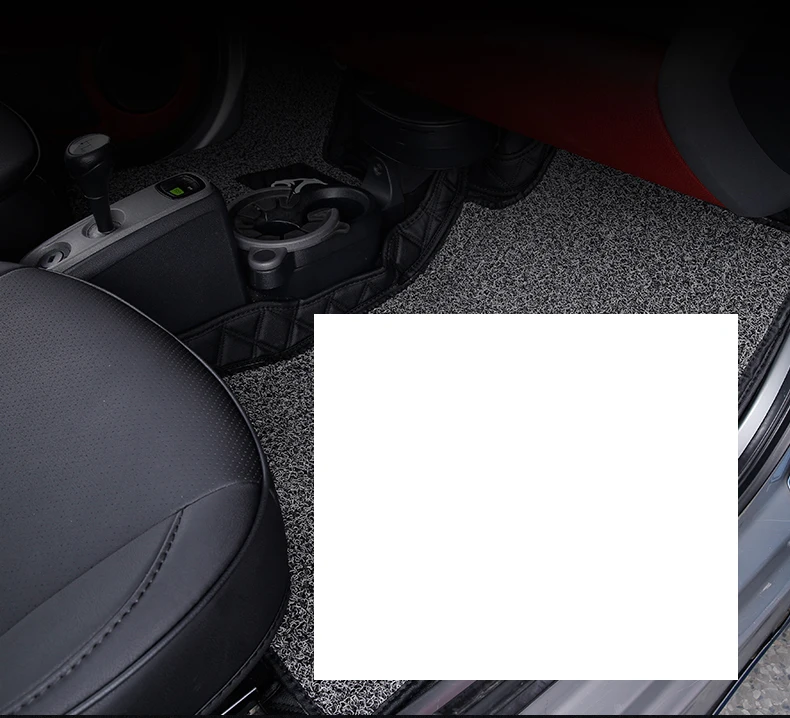 Lsrtw2017 волокна кожи салона автомобиля коврик ковер для smart fortwo 2008 2009 2010 2011 2012 2013
