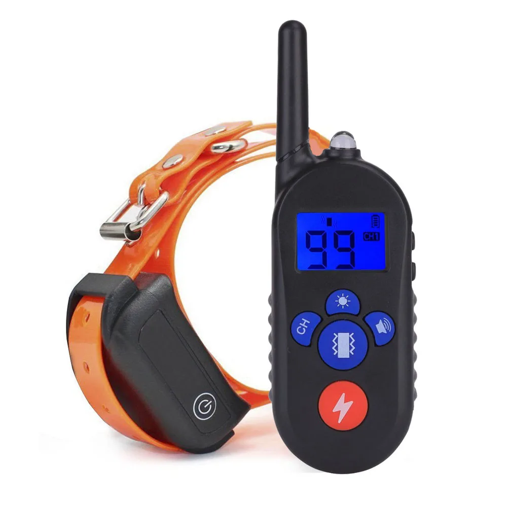 330 ярдов дистанционного обучения собаки воротник Водонепроницаемый IP67