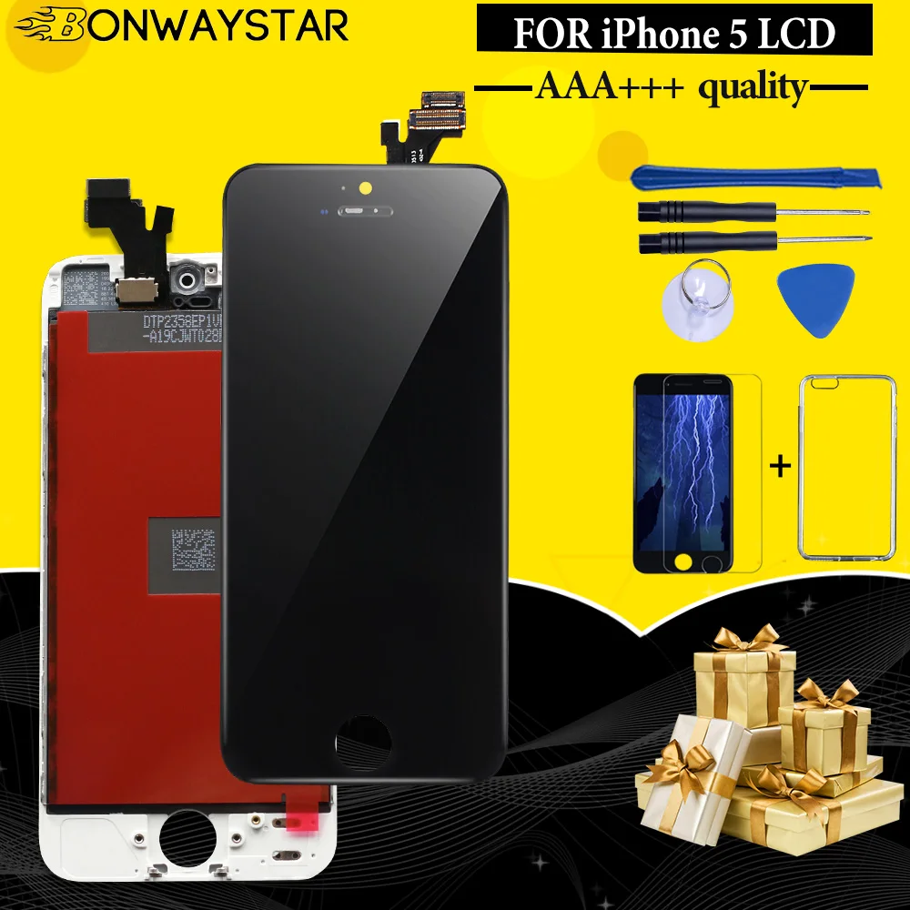 Модель ЖК-дисплея для iPhone 5 A1428 A1429 A1442 сменный ЖК-экран с сенсорным дигитайзером в