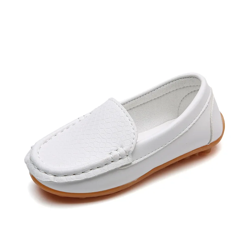 New Spring Boys Girls Children Shoes Kids Soft PU Leather Candy Color Loafers Toddlers Baby Casual Sneakers CSH550 | Детская одежда и