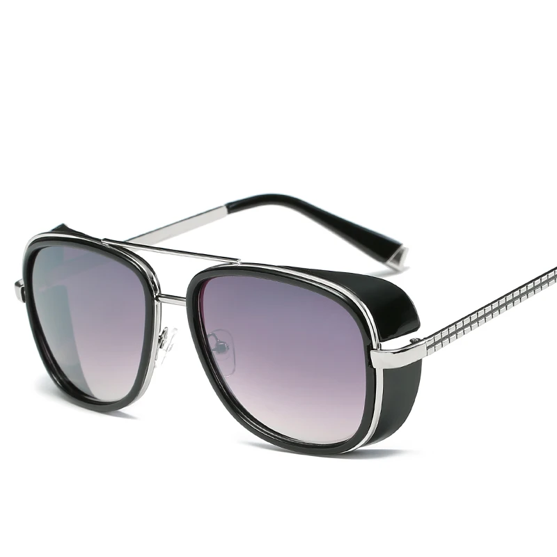 2019 Iron Man 3 Matsuda TONY stark Sunglasses Men Rossi Coating retro Vintage Designer Sun glasses Oculos Masculino Gafas de | Аксессуары