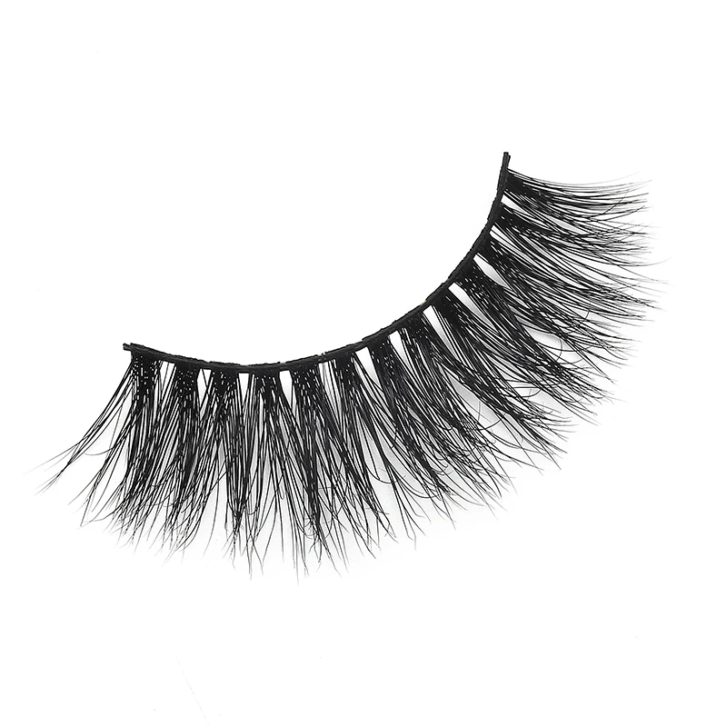 PANSLY 1 Pair Silk Eyelashes Crisscross Handmade False 3D Strip Thick Faux Mink Cilios Posticos | Красота и здоровье