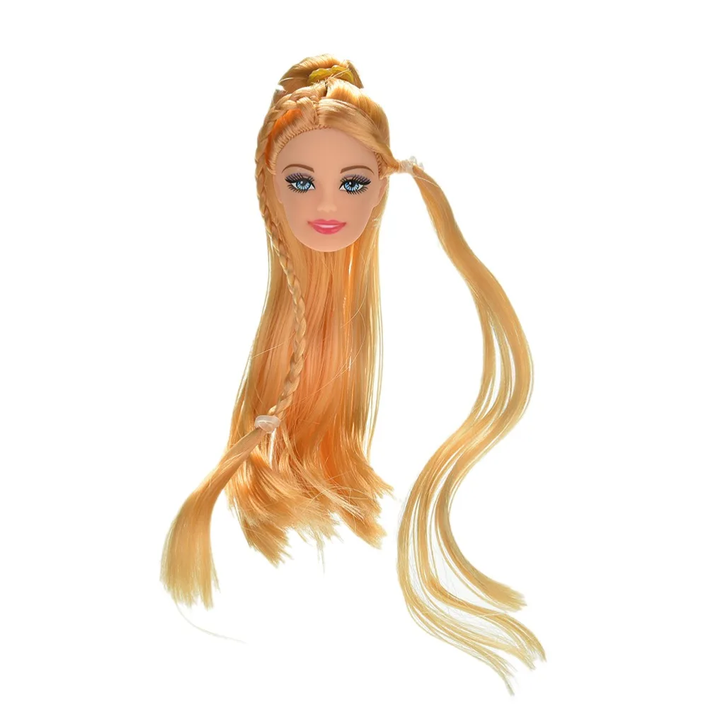 

1PCS DIY Original Doll Heads for s Girl Birthday Gift Mix-Style Female Doll Head In Stock Wholesale