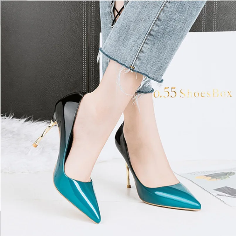 

femmes hauts talons women cute comfortable spring & summer slip on high heel shoes lady sweet cool street high heel shoes e2569