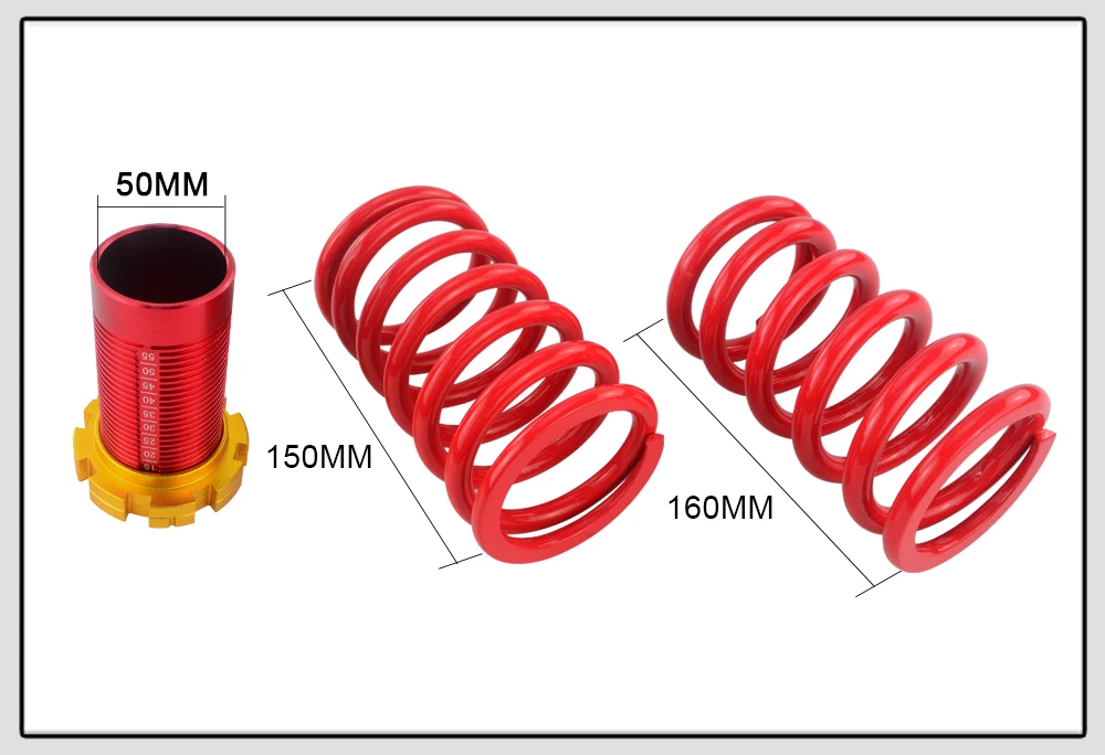 VR-для 88-00 Honda Civic EG EJ EK Integra регулируемая подвеска Coilover комплект пружин VR-TH11