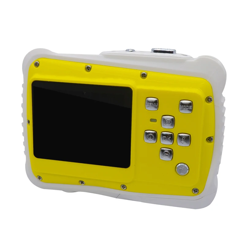 Geekam Водонепроницаемый 5mp 2.0 дюймов ЖК-дисплей HD цифровой Камера Для детей подарок
