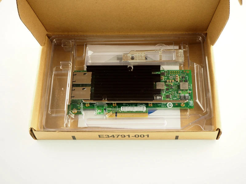 X540 T2 10G двойной RJ45 порт PCI E Ethernet сетевой адаптер для чипсета Бесплатная