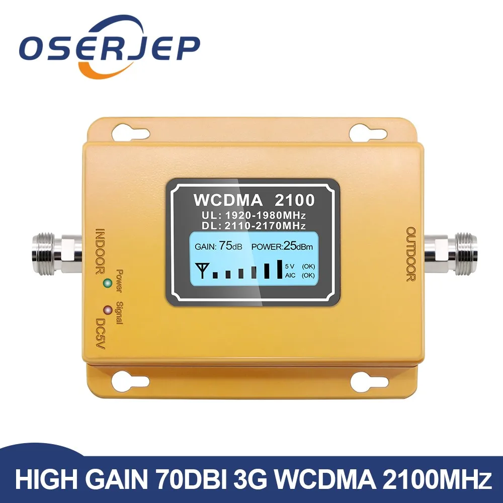 70db 3g 2100 ретранслятор сигнала сотового телефона MHz Ретранслятор мобильного