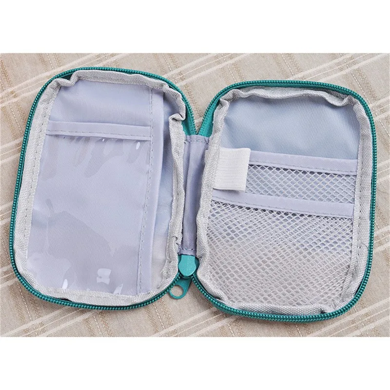 

Mini Medical Kit Portable Home Outdoor First Aid Emergency Medical Survival Kit Bag Small Medicine Storage Bag 3 Colors Optional