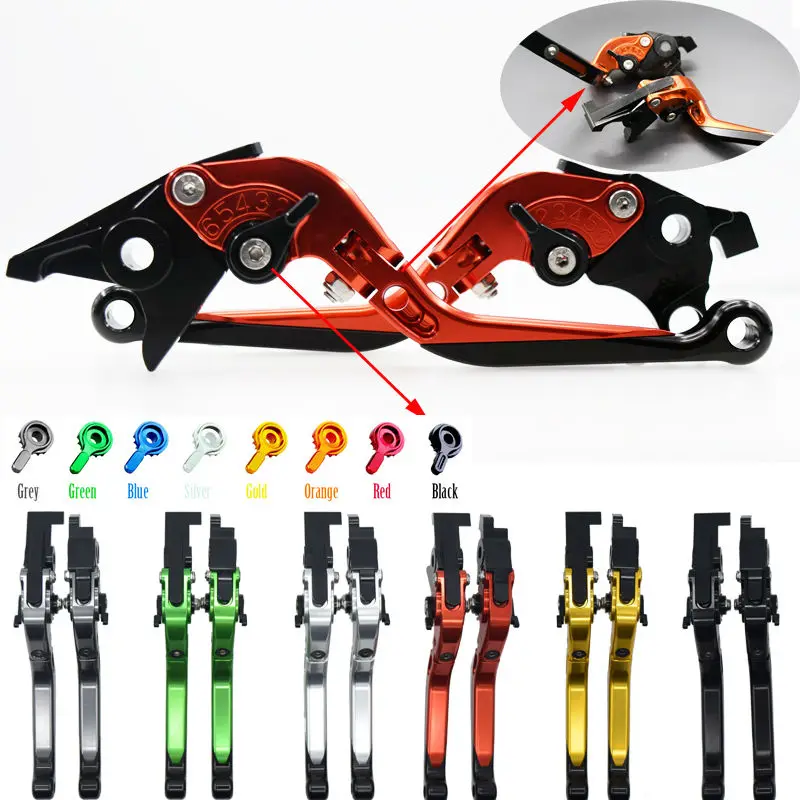 

For Kawasaki VERSYS 1000 VULCAN / S VERSYS 650cc 2015-2016 Motorcycl Adjustable CNC Blade Brake Clutch Levers Folding Extendable