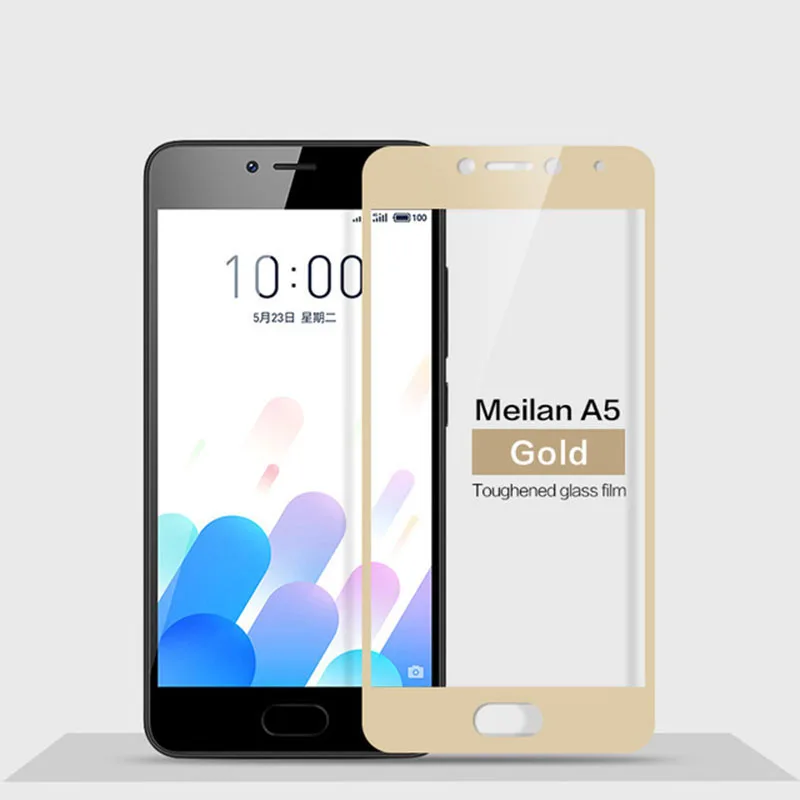 Закаленное 3d-стекло для Meizu M5C M710H полное покрытие экрана Взрывозащищенная