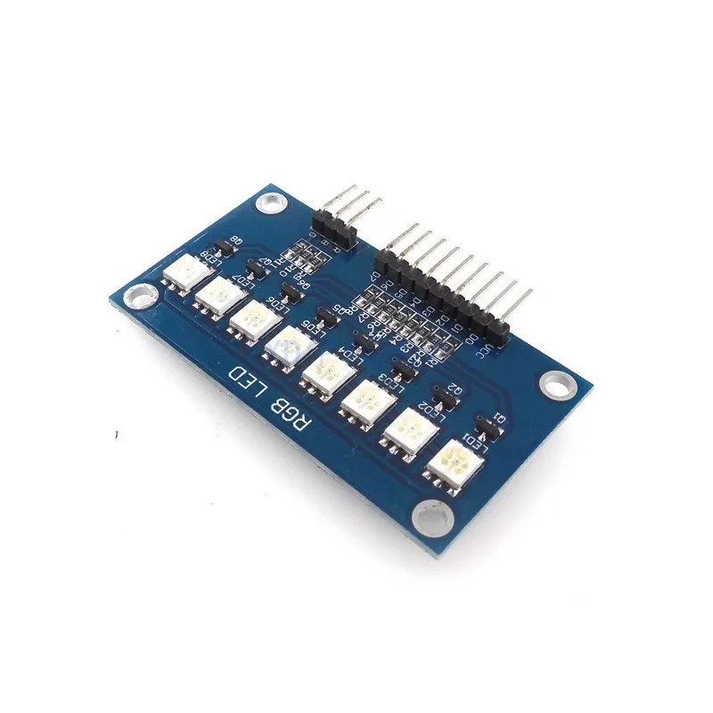 5050 RGB полный Цвет светодиодный поток воды света модуль SCM панель округлая с