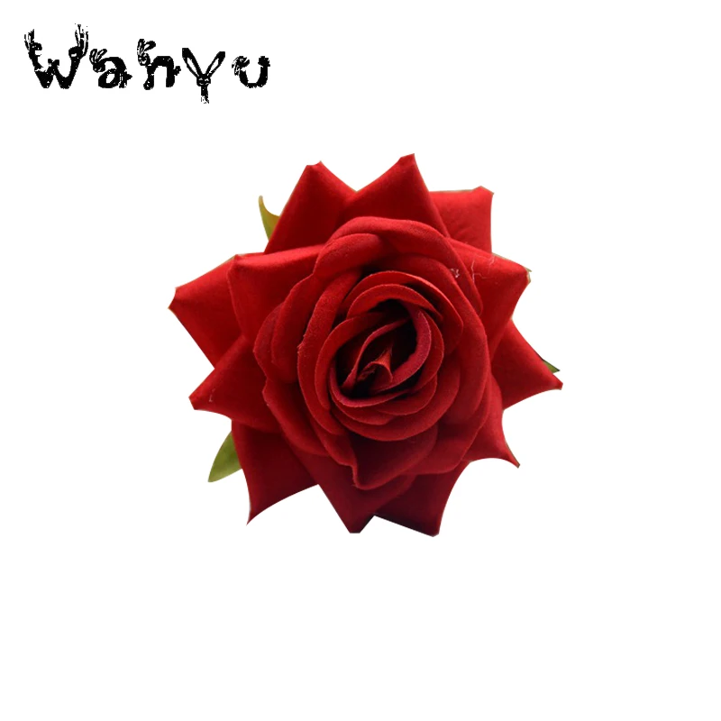 8 см Мульти Угол Роза голова Моделирование Цветок для свадебной вечеринки
