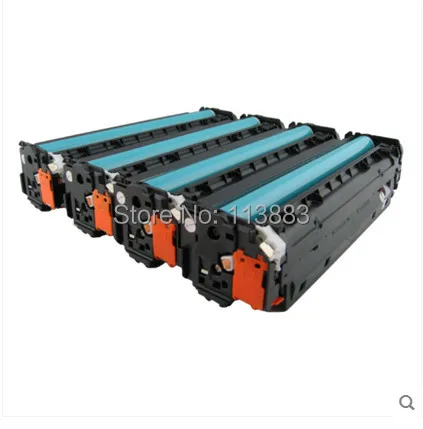 Картридж цветной совместимый с цветным тонером CB540A CB543A 125A для HP LaserJet CP1215 CP1515n CP1518ni