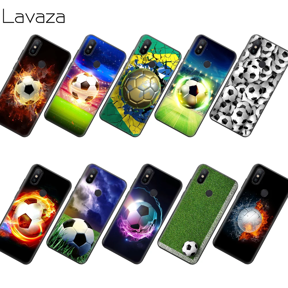 Football on water burning fire sports Case for Xiaomi MI Redmi Poco X2 K30 Note 8T 10 6 8 9 9se A1 A2 A3 MAX 3 Lite Pro Plus f1 | Мобильные