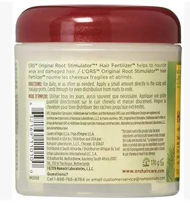 Органический стимулятор корней для восстановления волос 6 унций/170 г|organic root
