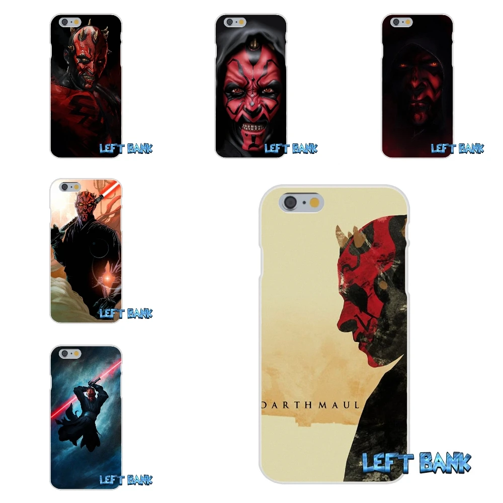 Звездные войны Дарт Маул Мягкий Силиконовый ТПУ Прозрачный чехол для Samsung Galaxy A3 A5