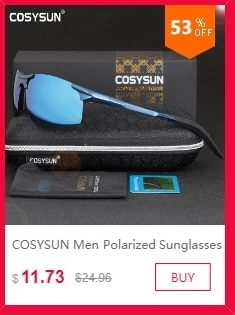 COSYSUN, брендовые поляризованные солнцезащитные очки, мужские солнцезащитные очки, для вождения, алюминиевый сплав магния, оправа, солнцезащитные очки, для рыбалки, Gafas de sol 0373